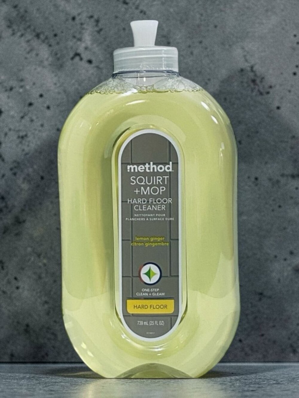 Method Squirt + Mop Hard Floor Cleaner 25 oz Lemon Ginger Spray Bottle New